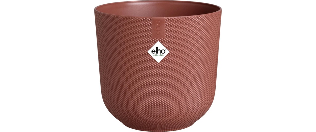 Elho Pot de fleur Jazz mini 0.4 l, rouge toscan