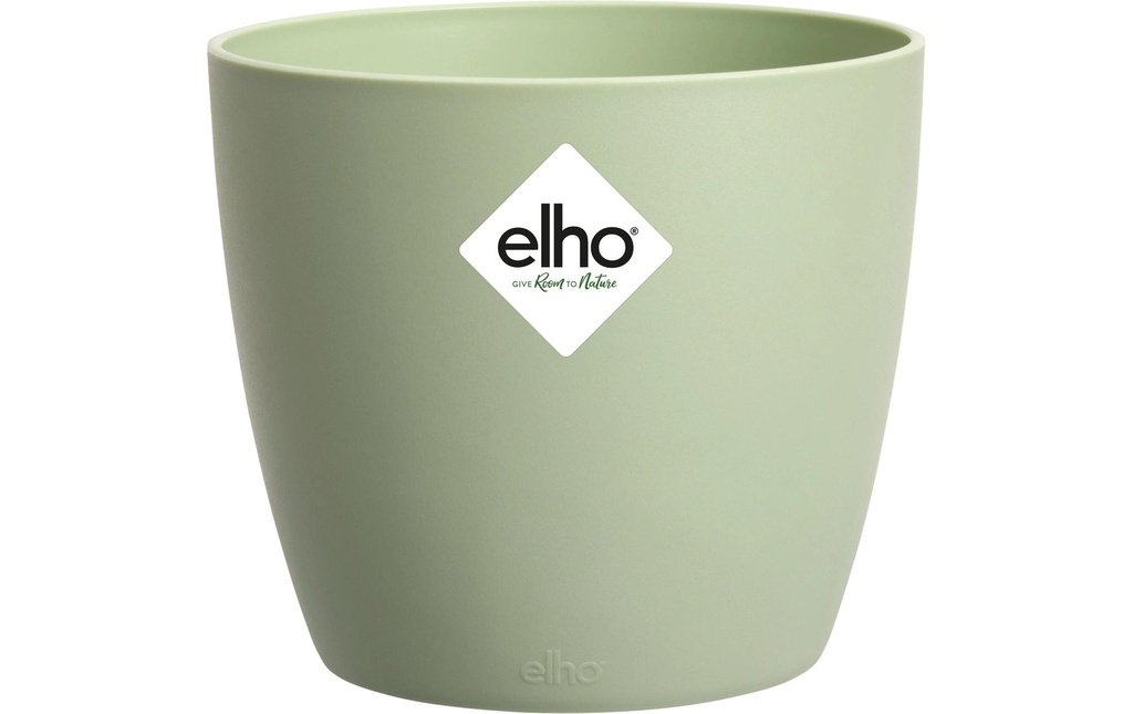 Elho Pot de fleur Brussels mini, rond, 0.8 l, Sorbet Vert