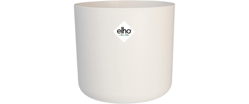 Elho Pot de fleur B. for soft 6.9 l, Blanc