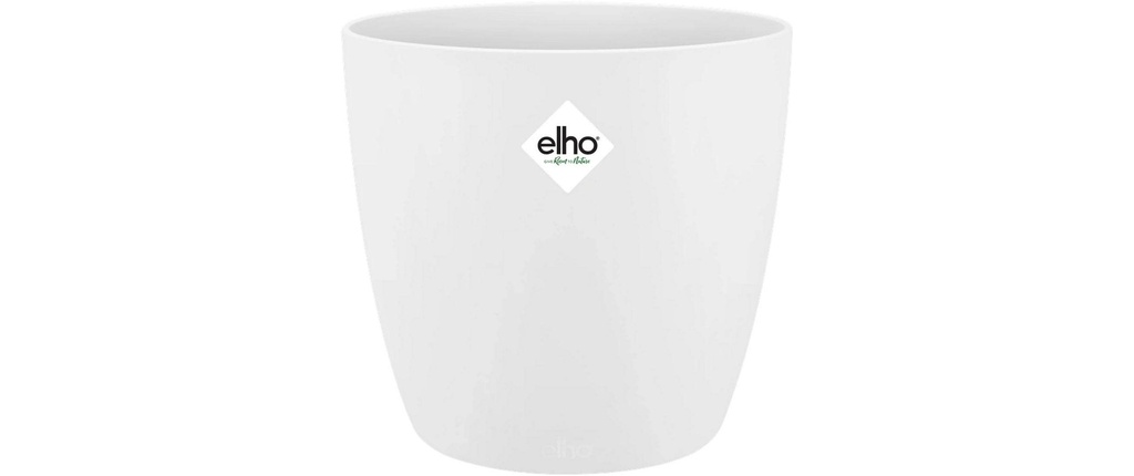 Elho Pot de fleur Brussels Round 4.5 l, blanc