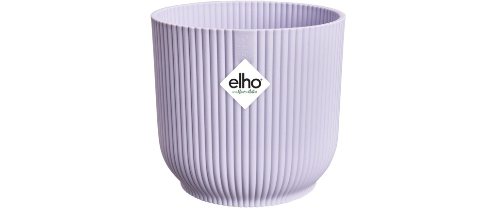 Elho Pot de fleur Vibes Fold 2.4 l, Violet doux