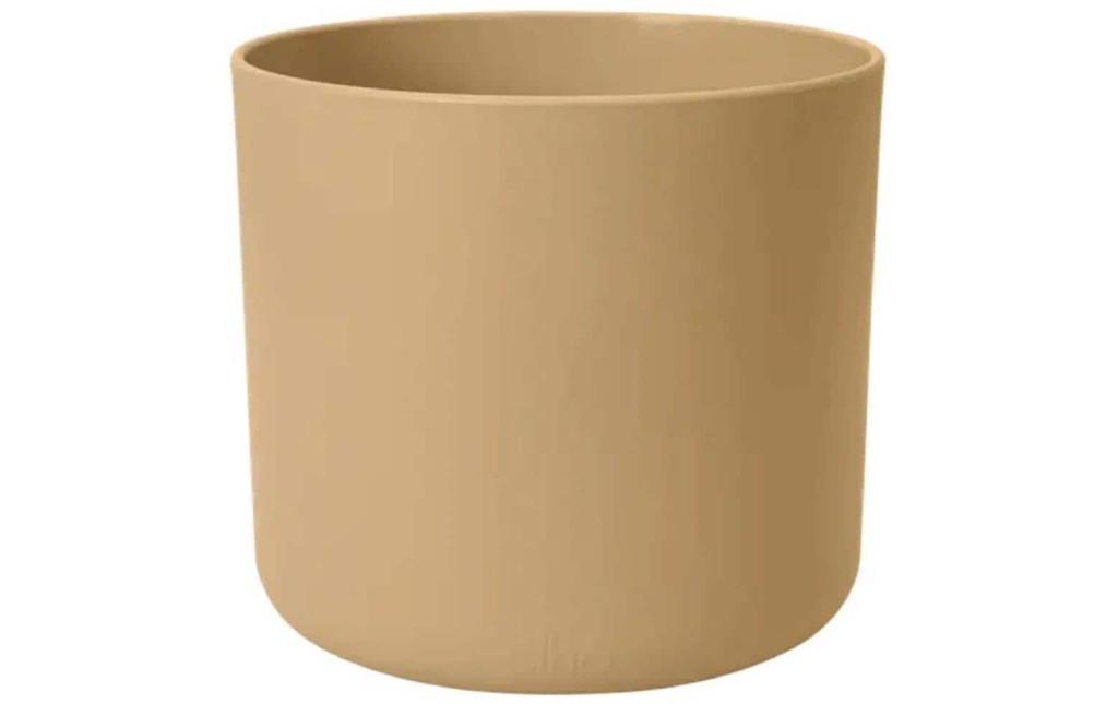 Elho Pot de fleur B. for soft 1.6 l, Sable doré