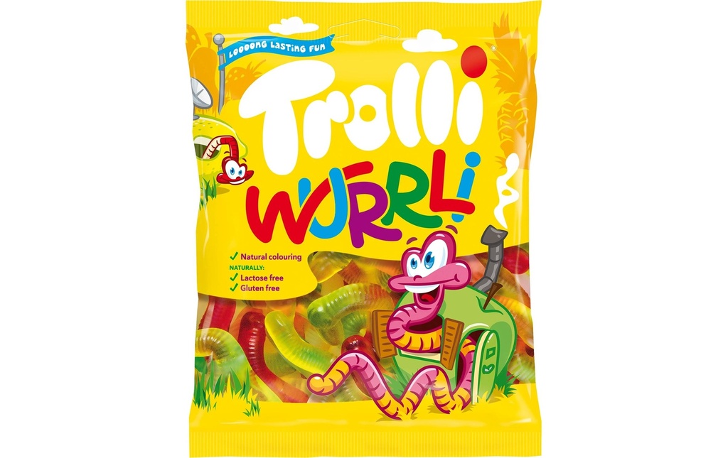 Trolli Bonbons gommeux Wurrli 100 g