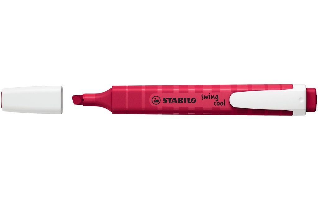 STABILO swing cool marqueur lumineux Rouge bourgogne