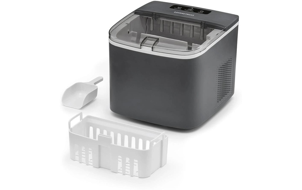 GOURMETmaxx Machine à glaçons 100W + prise CH 8 kg/24h
