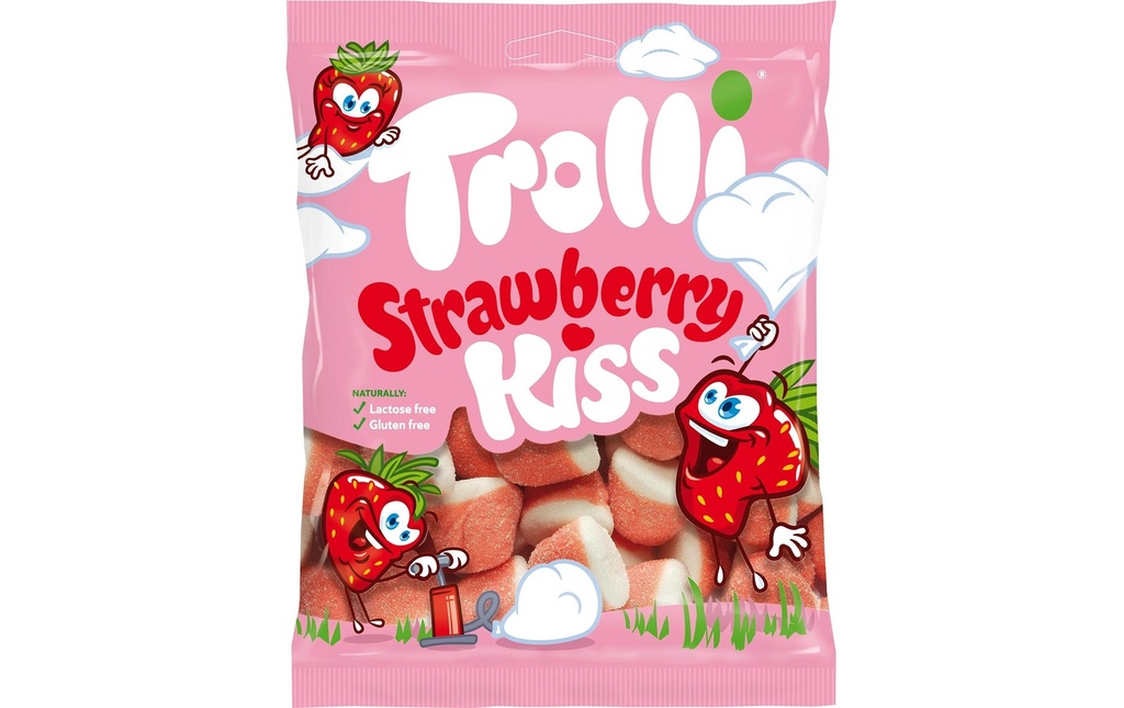 Trolli Bonbons gommeux Kiss 100 g
