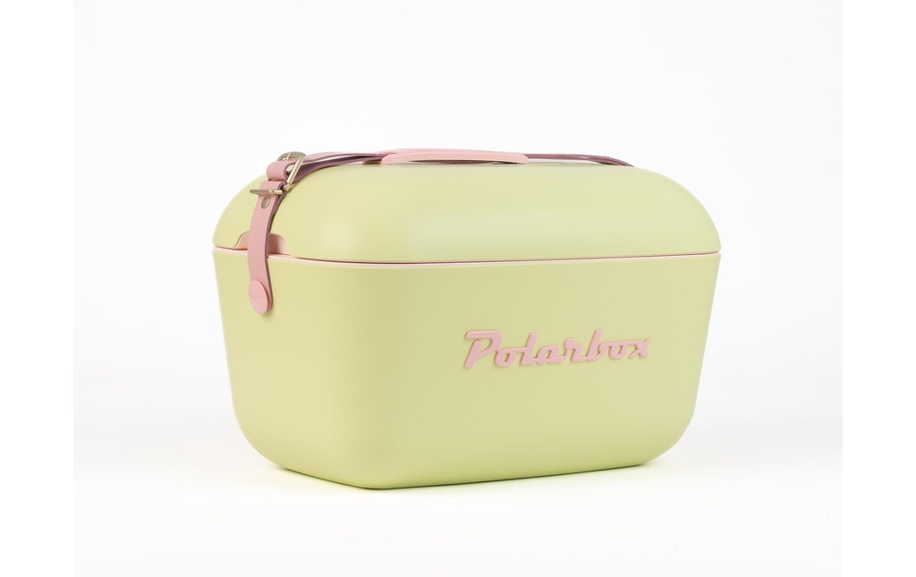 Polarbox Retro Cooler 20 l Citron vert