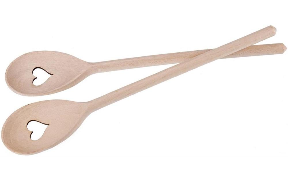 creanorm Grande cuillère Cœur 1 pièce, Brun