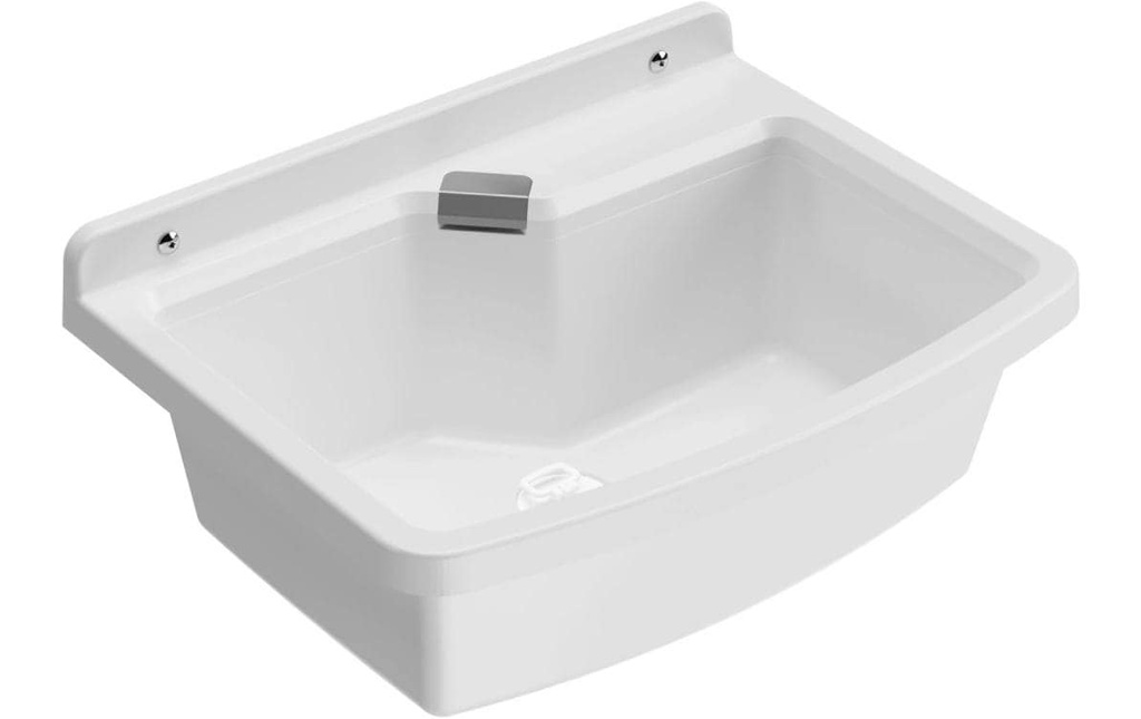 Mateu Bac à laver Vela 60 blanc, polypropylène