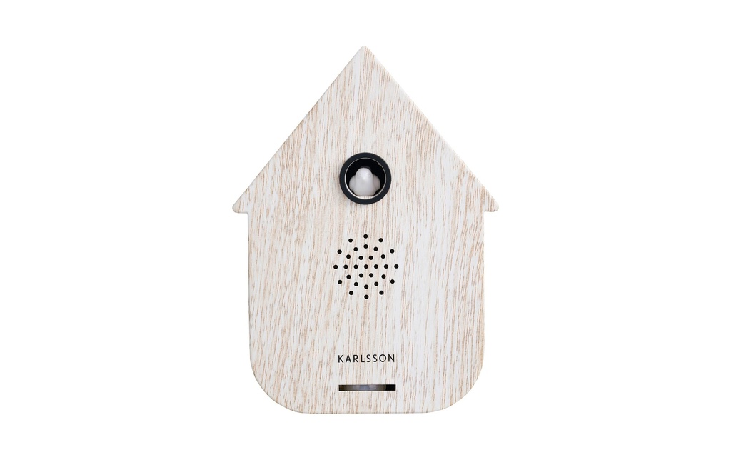 KARLSSON Boîte à sons Cuckoo moderne Lait blanc