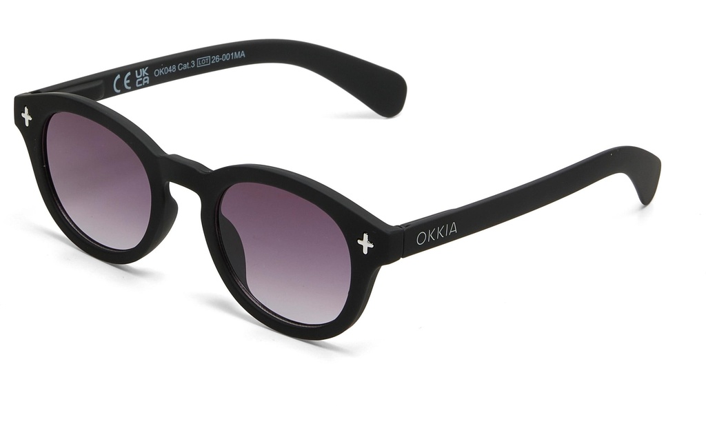 OKKIA Lunettes de soleil Milano Black