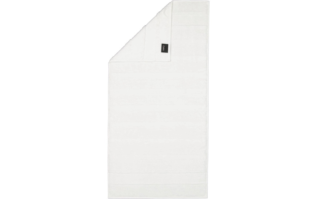 Cawö Serviette Noblesse 50 x 100 cm, Blanc