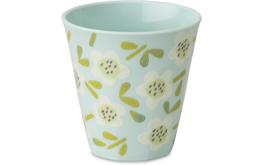 Koziol Gobelet Nora M Bloomies 300 ml, 1 Pièce/s, Bleu clair