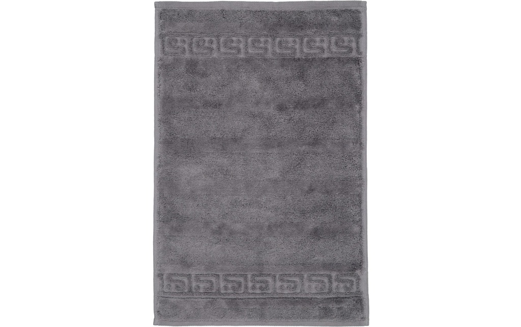 Cawö Serviette pour invité Noblesse 30 x 50 cm, Gris foncé