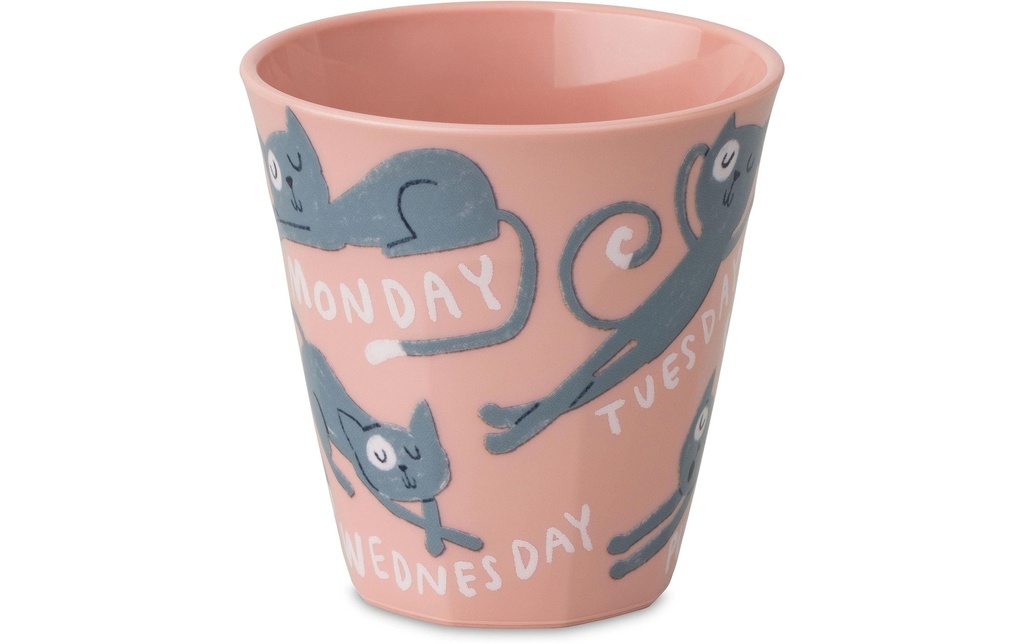 Koziol Gobelet Nora M Purrs Sunday 300 ml, 1 Pièce/s, Rose