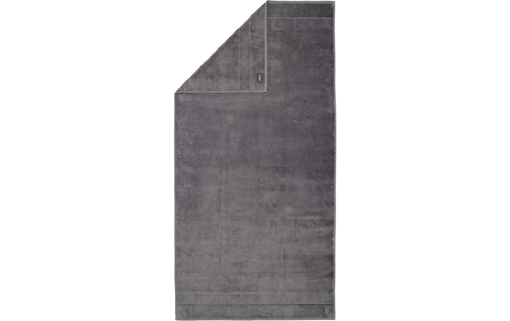 Cawö Serviette de douche Noblesse 80 x 160 cm, Gris foncé