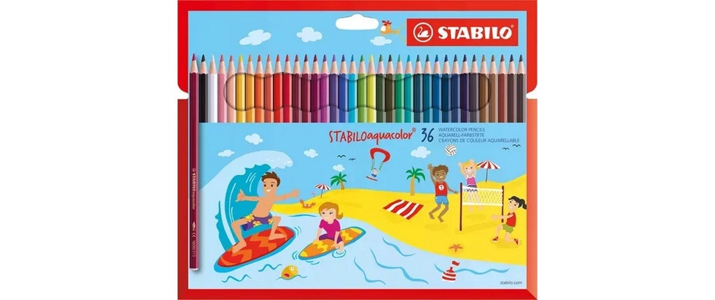 STABILO aquacolor crayon de couleur Kids Design