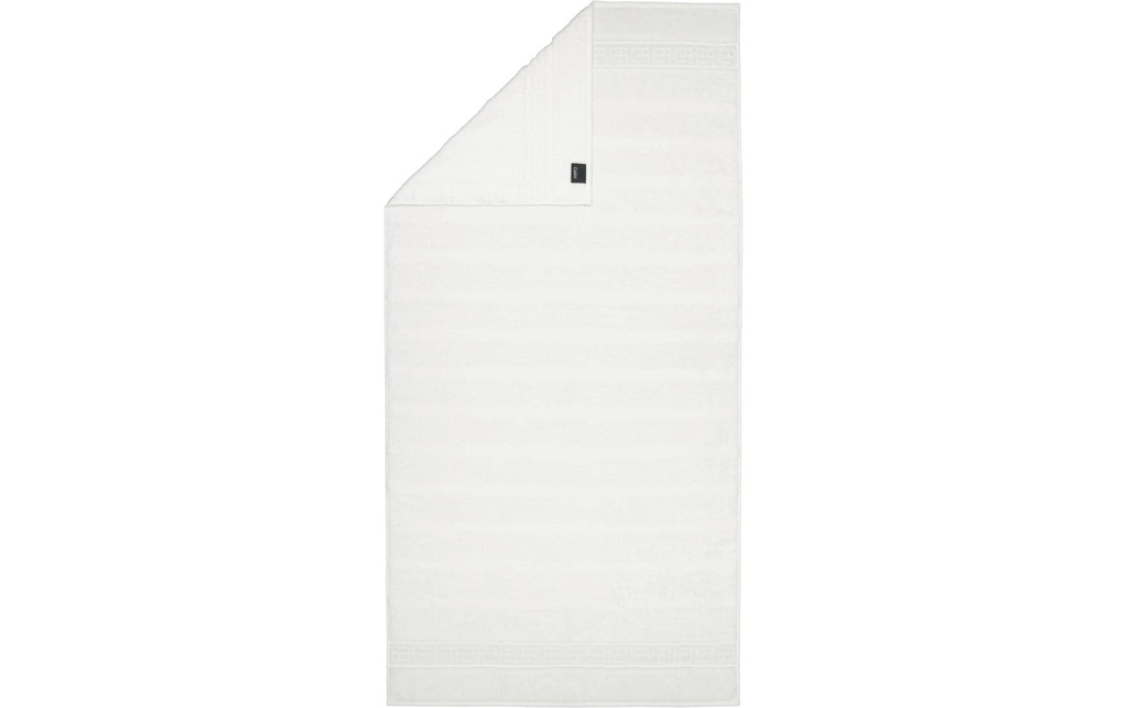 Cawö Serviette de douche Noblesse 80 x 160 cm, Blanc
