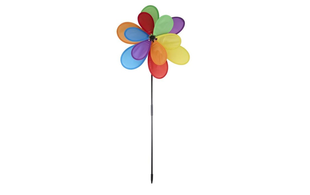Arti Casa 502175 Girouette en plastique Fleur Multicolore
