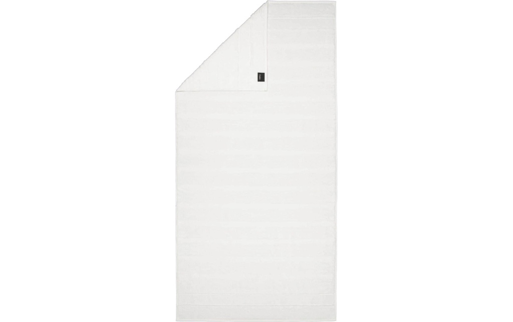 Cawö Serviette de douche Noblesse 80 x 160 cm, Blanc
