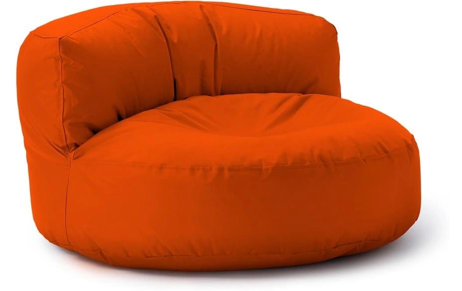 Lumaland Canapé-sac, 320 l Polyester (PES), Orange