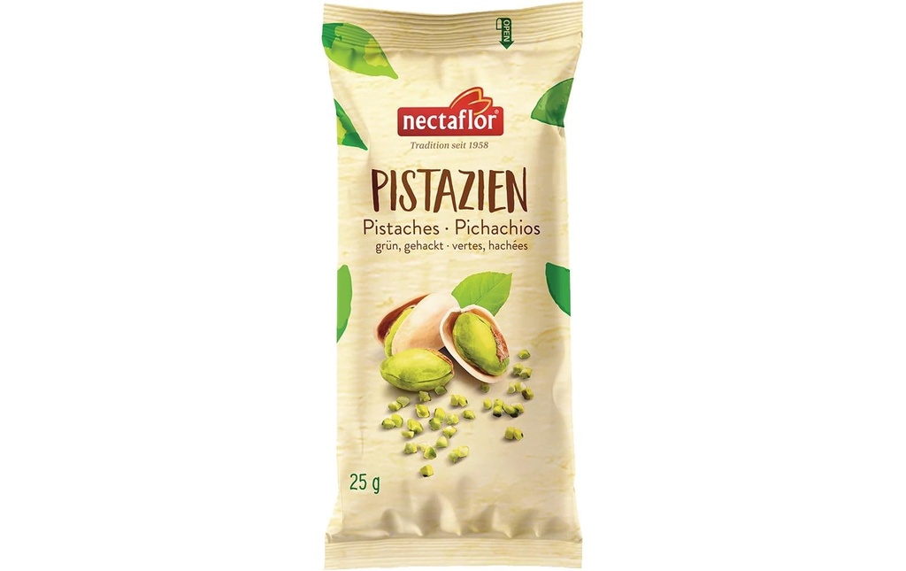 Nectaflor Pistaches vertes, hachées 25 g