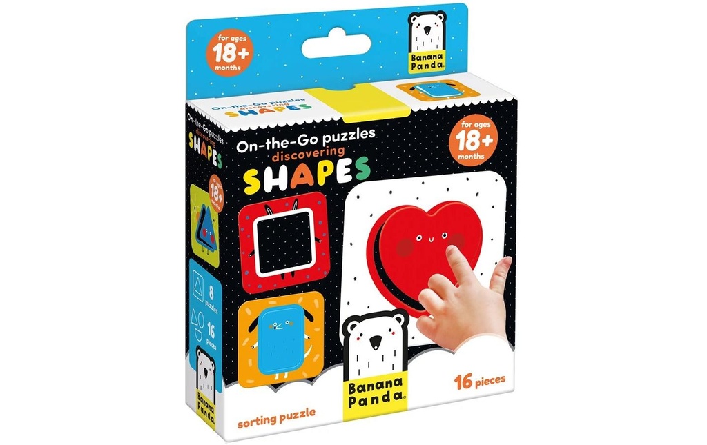 [470049099] Banana Panda Puzzle On-the-Go Discovering Shapes