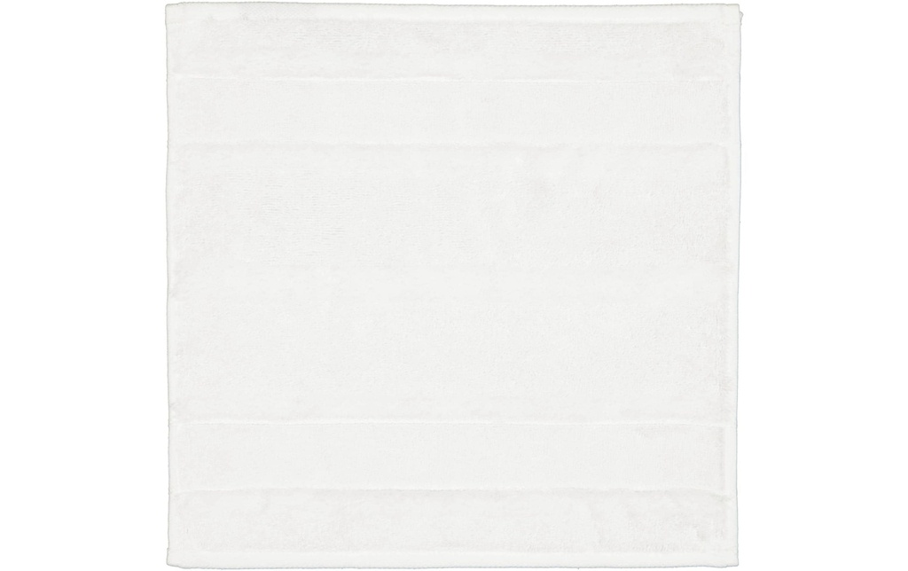 Cawö Lavettes Noblesse 30 x 30 cm, Blanc