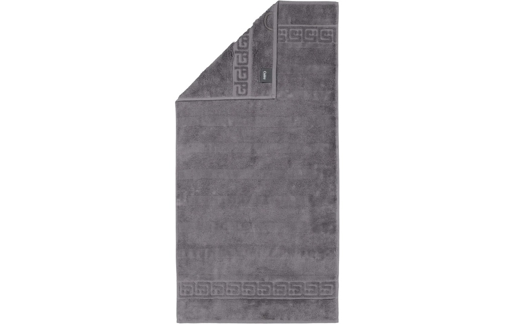 Cawö Serviette Noblesse 50 x 100 cm, Gris foncé