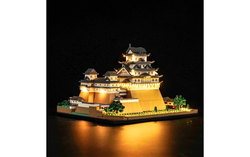BrickBling Lumières-LED pour LEGO® Château de Himeji (21060)