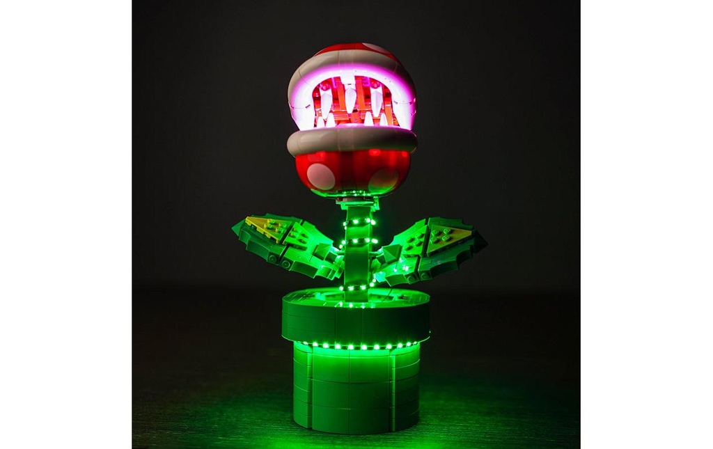 BrickBling Lumières-LED pour LEGO® Plante piranha (71426)