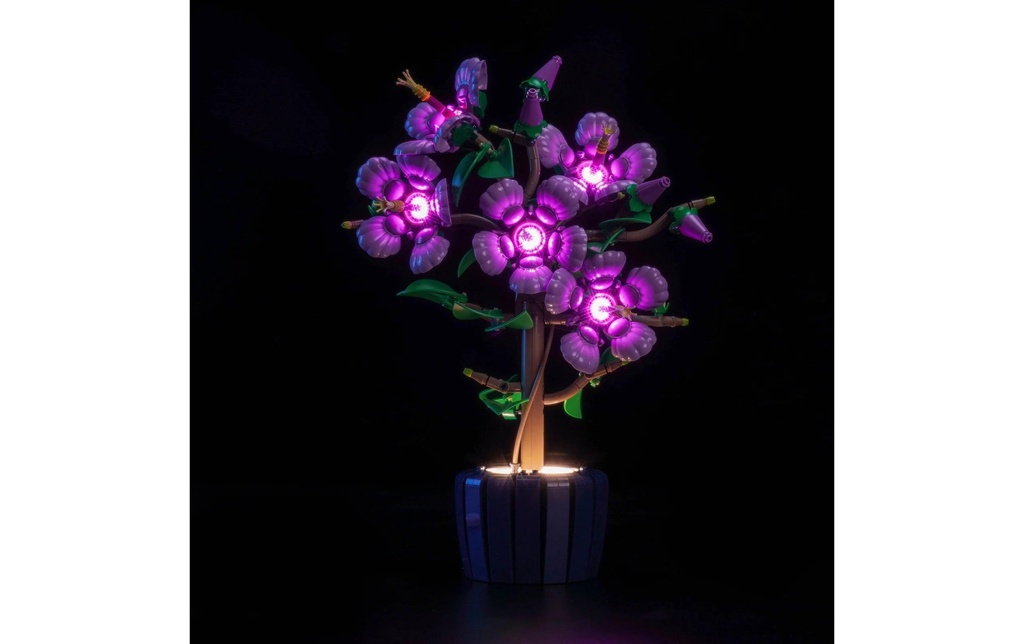 BrickBling Lumières-LED pour LEGO® Hibiscus (10372)