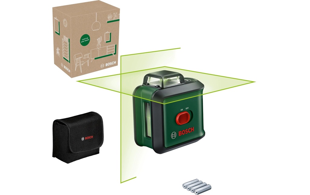 Bosch Laser à lignes croisées UniversalLevel 360 12 m