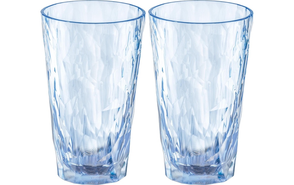 Koziol Verre Club No. 6 300 ml, 2 Pièce/s, Aquamarine