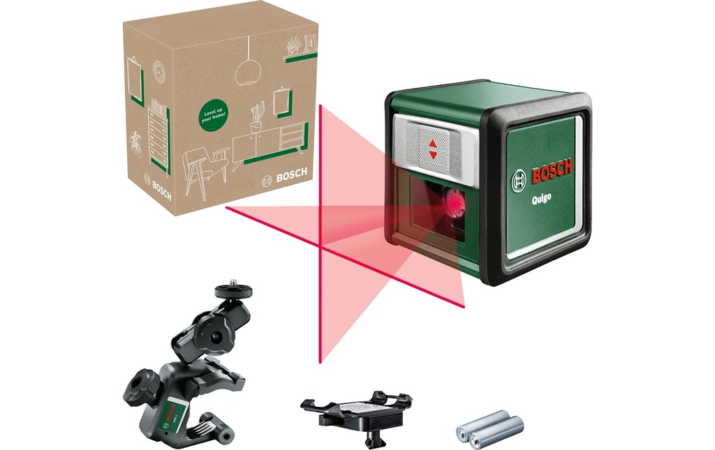 Bosch Laser à lignes croisées Quigo III 10 m