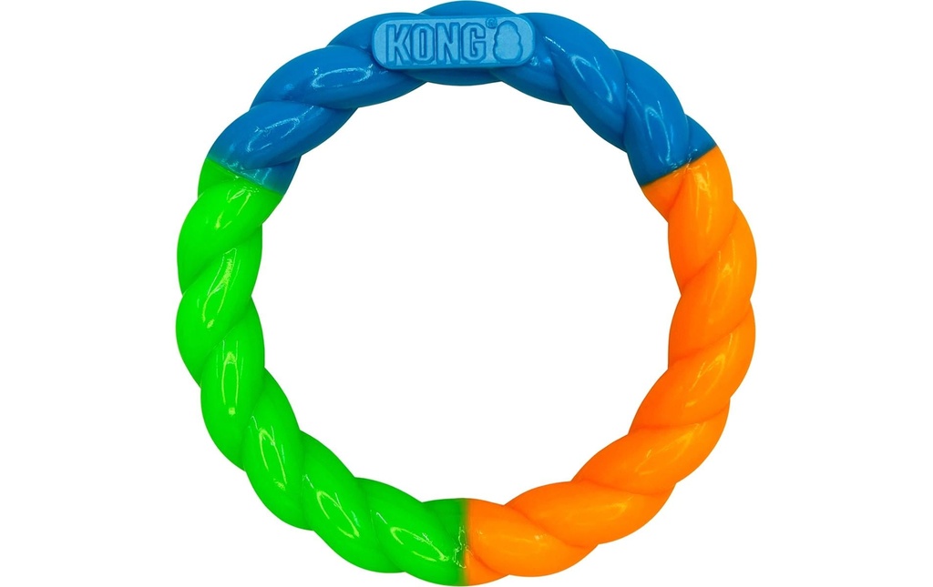 Kong Jouet pour chien Bague Twistz High-Viz