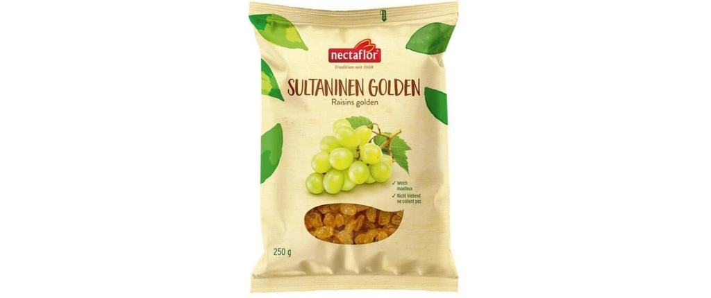 Nectaflor Raisins sultanines dorés 250 g