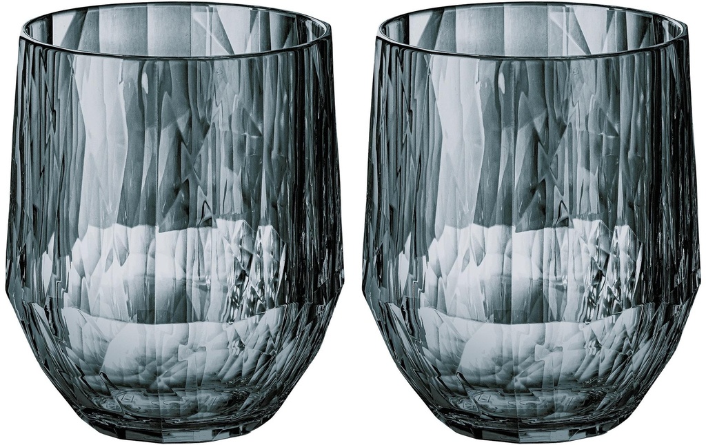Koziol Verre Club No. 23 200 ml, 2 Pièce/s, Gris