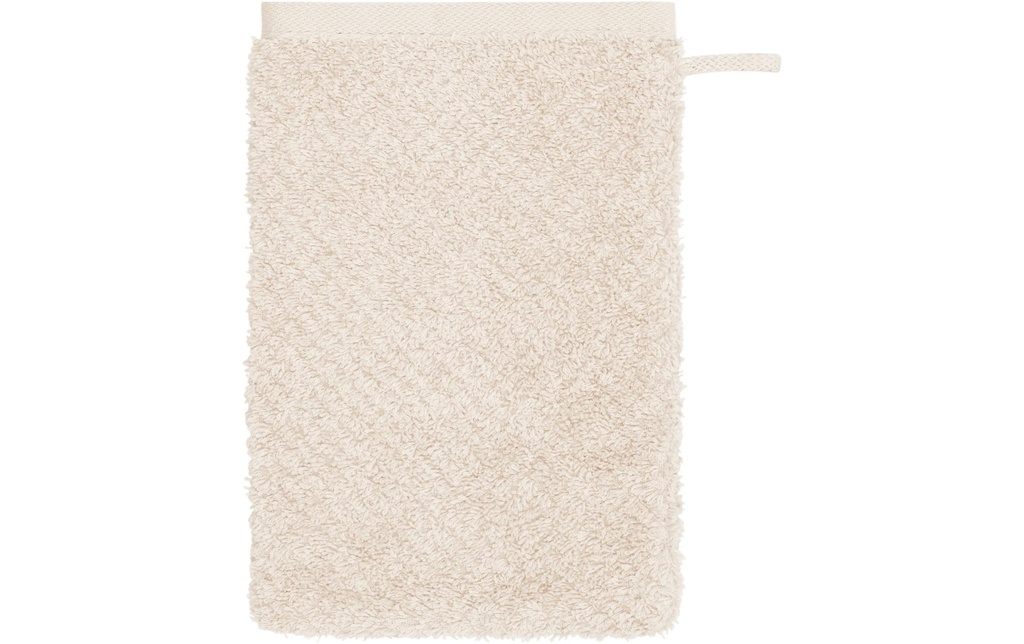 Cawö Gant de toilette Pure 16 x 22 cm, Beige