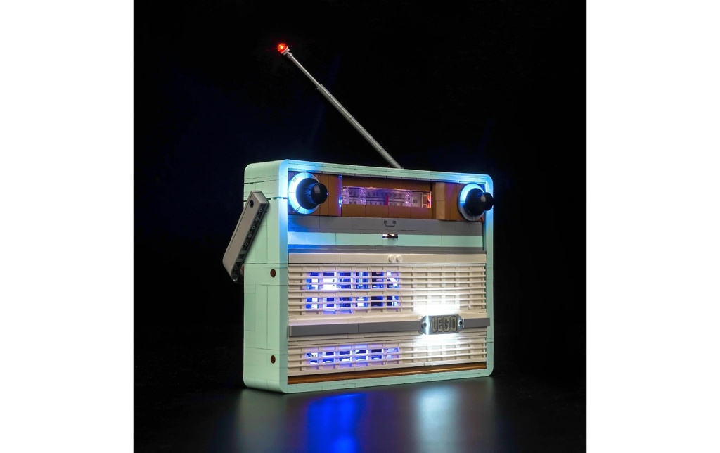 BrickBling Lumières-LED pour LEGO® Radio rétro (10334)