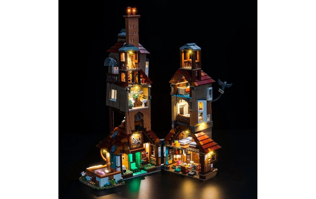 BrickBling Lumières-LED pour LEGO® Le terrier du renard édition collector (76437)