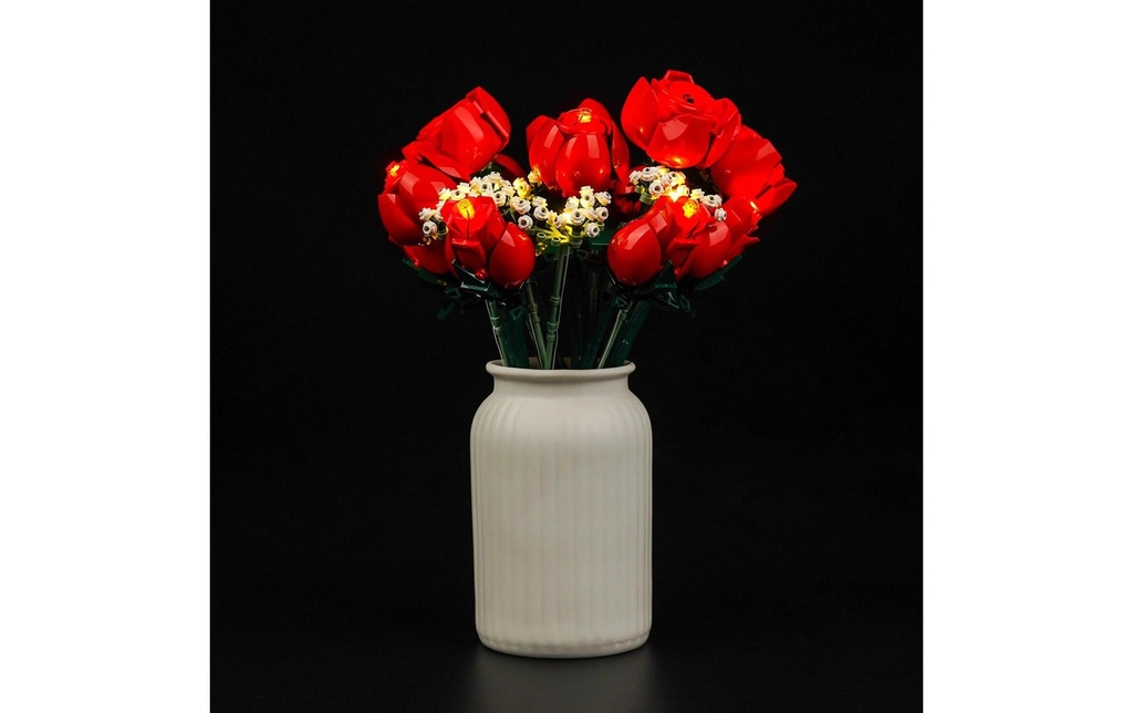 BrickBling Lumières-LED pour LEGO® Bouquet de roses (10328)