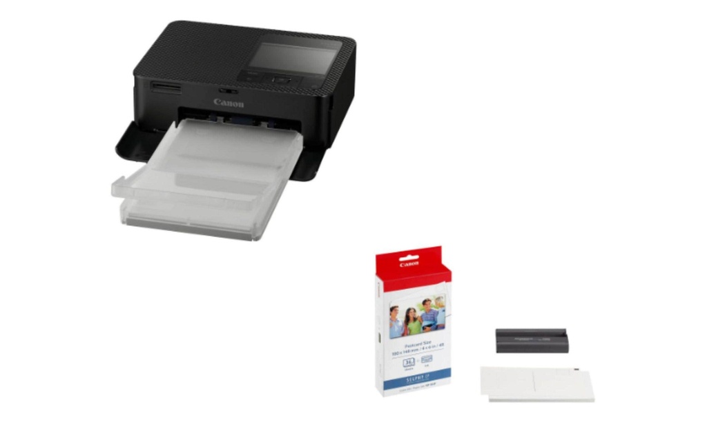 Canon Imprimante photo Selphy CP1500 + KP-36IP (Kit) Noir