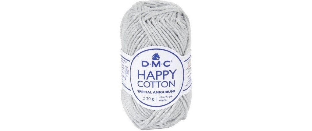 DMC Fil de coton Natura Happy Cotton Gris argenté