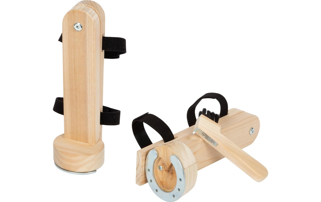 small foot Kit de sabots de nettoyage Marron