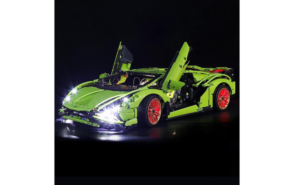 BrickBling Lumières-LED pour LEGO® Lamborghini Sián FKP 37 (42115)