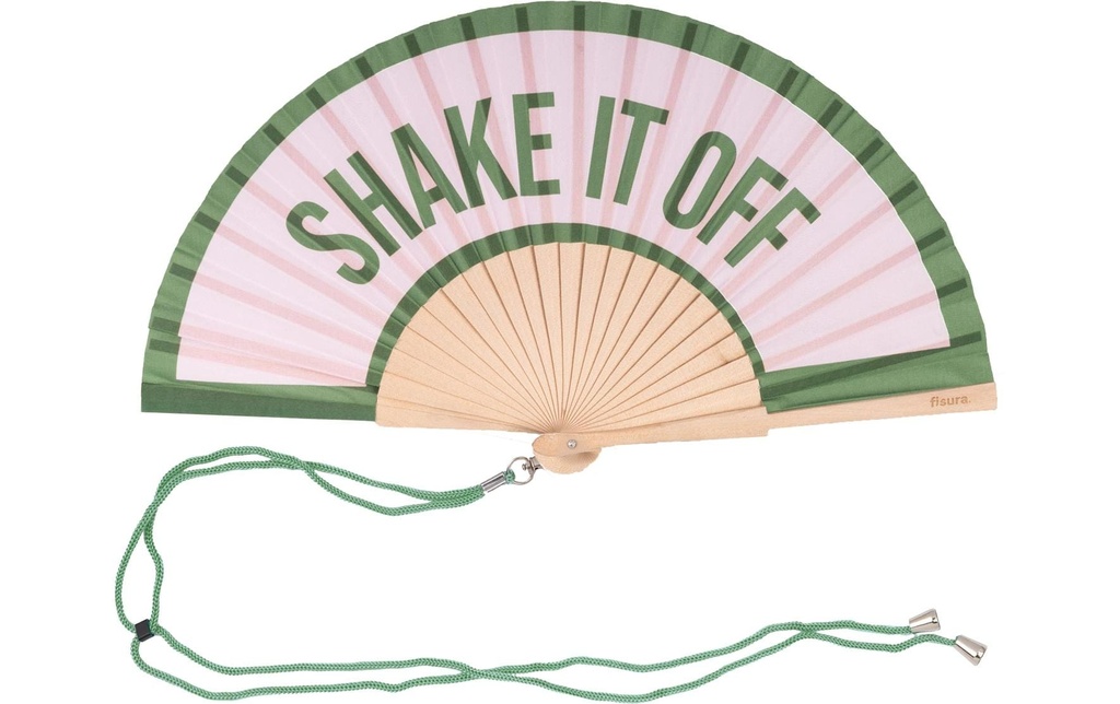 Fisura Éventail à main Shake it off Multicolore