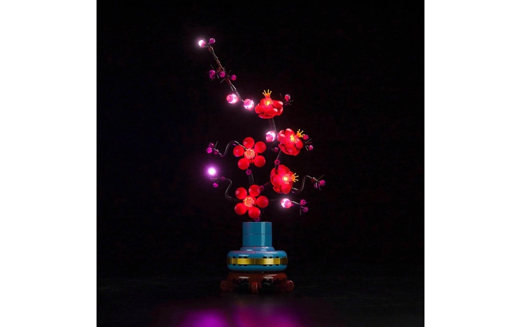 BrickBling Lumières-LED pour LEGO® Fleur de prunier (10369)