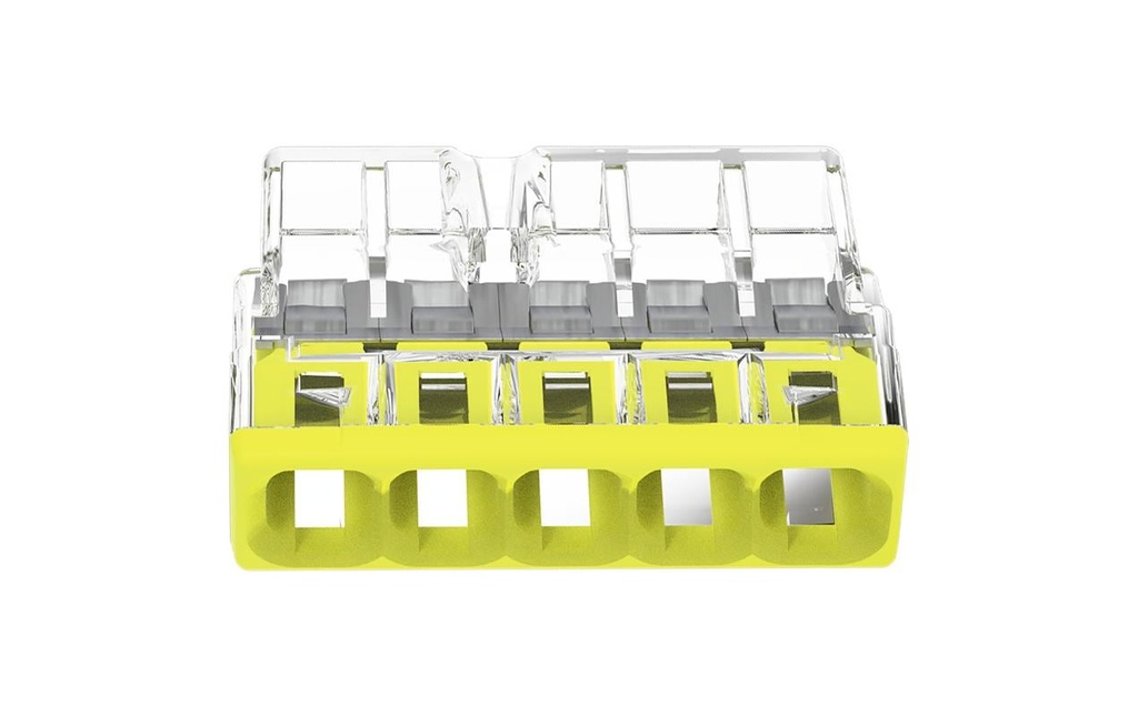 WAGO Borne à fiche COMPACT 5 x 0.5-2.5 mm², 20 pièces