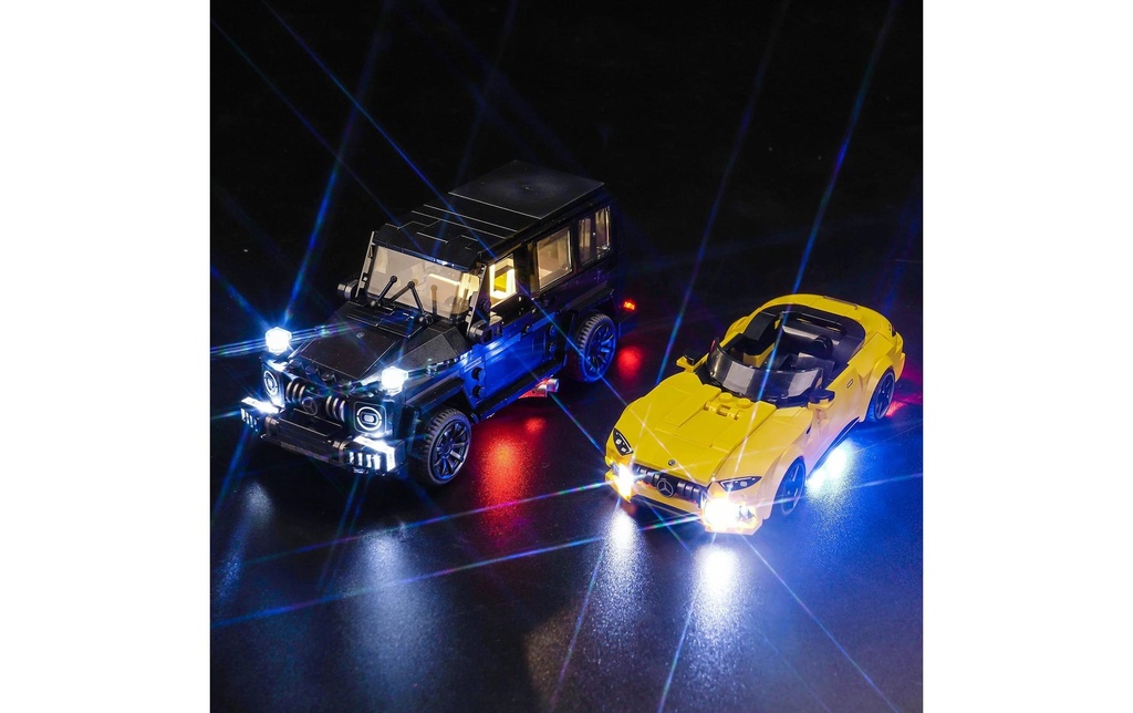 BrickBling Lumières-LED pour LEGO® Mercedes-AMG G 63 & SL 63 (76924)